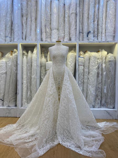 Lace Payet Off White Medium