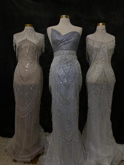 Lace Payet Rumbai (Harga Persetengah Meter)