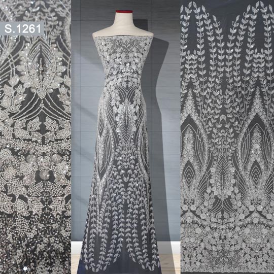 Lace Payet Ziad Nakad Italian S.1261 (Harga Persetengah Meter)