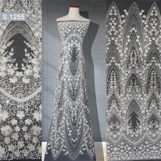 Lace Payet Ziad Nakad Italian S.1255 (Harga Persetengah Meter)