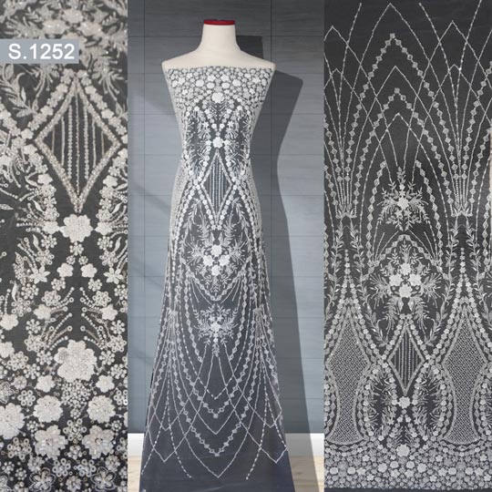 Lace Payet Ziad Nakad Italian S.1252 (Harga Persetengah Meter)