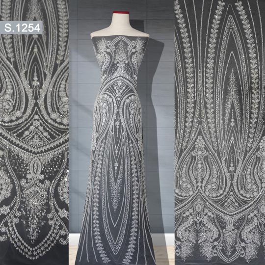 Lace Payet Ziad Nakad Italian S.1254 (Harga Persetengah Meter)