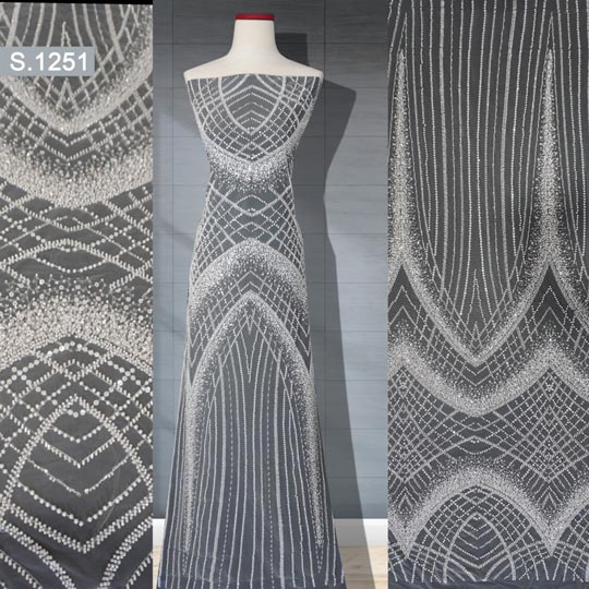 Lace Payet Ziad Nakad Italian S.1251 (Harga Persetengah Meter)