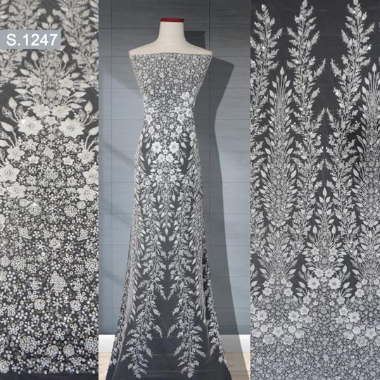 Lace Payet Ziad Nakad Italian S.1247 (Harga Persetengah Meter)