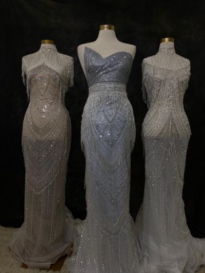 Lace Payet Rumbai (Harga Persetengah Meter)