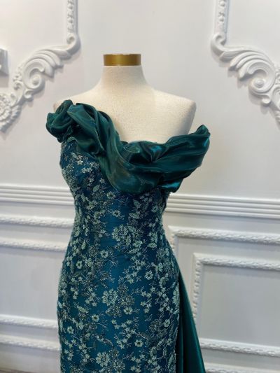 Lace Payet Flower Premium (Harga Persetengah Meter)