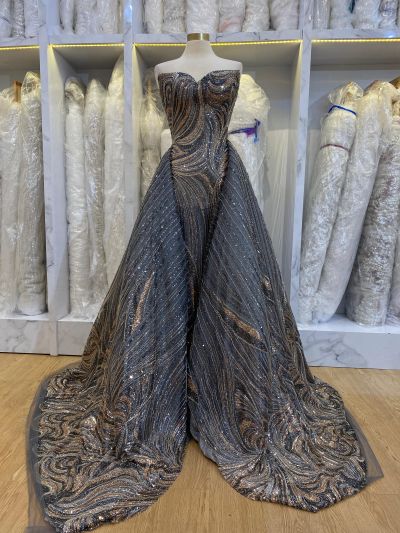 Lace Payet Twotone Premium (Harga Persetengah Meter)